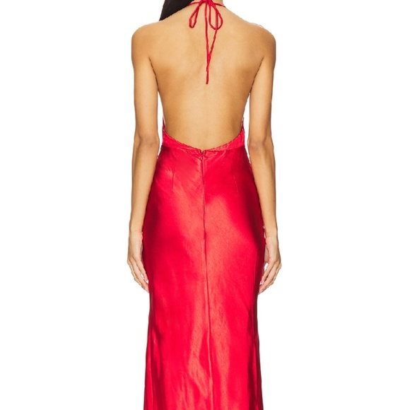 Runaway the Label Posey Maxi Dress in Red - Picture 3 of 4